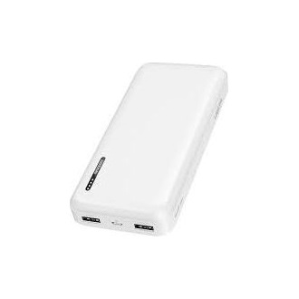 Logilink Powerbank 20.000 mAh, 2x USB-A, 1x USB-C, fehér