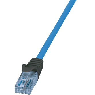LogiLink Premium RJ45 CAT6A U/UTP -> RJ45 CAT6A U/UTP M/M adatkábel 10m kék