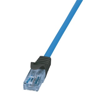 LogiLink Premium RJ45 CAT6A U/UTP -> RJ45 CAT6A U/UTP M/M adatkábel 5m kék