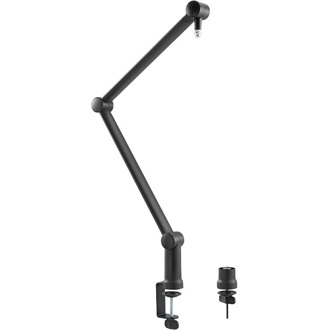 Logilink Professional Microphone Boom Arm Stand, black