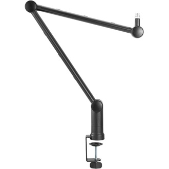 Logilink Professional Microphone Boom Arm Stand, black