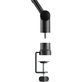 Logilink Professional Microphone Boom Arm Stand, black