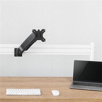 Logilink Slatwall Gas Spring Monitor Arm, 13"-27"