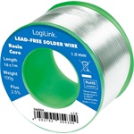 Logilink Soldering wire, lead free, 1mm 100g