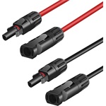Logilink Szolár hosszabbító kábelkészlet, MC4/M - MC4/F, 6 mm2, CU, 5 m