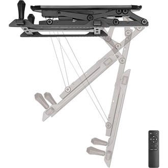 Logilink TV ceiling mount, 32-70", motorized, fold-down