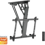 Logilink TV mennyezetre szerelhető fali tartó, 32 70", elektromosan dönthető, max. 35 kg, hangvezérlés, Tuya alkalmazás