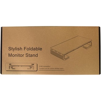 Logilink Tabletop monitor riser, 520 mm long, foldable, 3port Hub