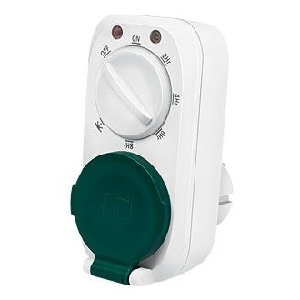 Logilink Time Switch, outdoor mechanical timer, IP44