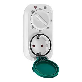 Logilink Time Switch, outdoor mechanical timer, IP44