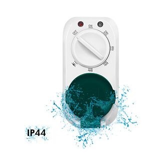 Logilink Time Switch, outdoor mechanical timer, IP44
