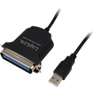 LogiLink USB-A 2.0 -> Parallel IEEE-1284 M/F adapter 1.5m (Centronics)