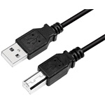 LogiLink USB-A 2.0 -> USB-B 2.0 M/M adatkábel 5m fekete