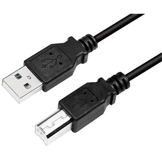 LogiLink USB-A 2.0 -> USB-B 2.0 M/M adatkábel 5m fekete