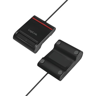 Logilink USB 2.0 kártyaolvasó, smart ID-hez, fekete