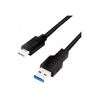 LogiLink USB-C 3.2 Gen1 -> USB-A 3.2 Gen 1 M/M adatkábel 0.5m fehér