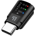 Logilink USB-C DAC audioadapter EQ-val, USB-C/M 3,5 mm/F-ig, fekete