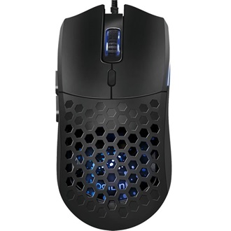 Logilink USB játék egér, 800/1600/3200/6400 dpi, fekete