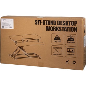 LogiLink Ülő-álló asztal