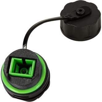 LogiLink Waterproof SC Simplex toldó fekete