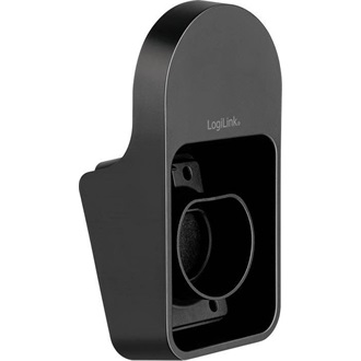 LogiLink EV töltőkábel fali tartó fekete
