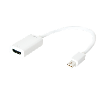 LogiLink Displayport 1.2 -> HDMI M/F adapter 0.2m fehér
