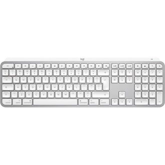 Logitech 920-011638 MX Keys S US halványszürke vezeték nélküli billentyűzet