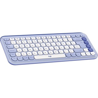Logitech 920-013074 Pop Icon Keys US vezeték nélküli lila/piszkosfehér billentyűzet