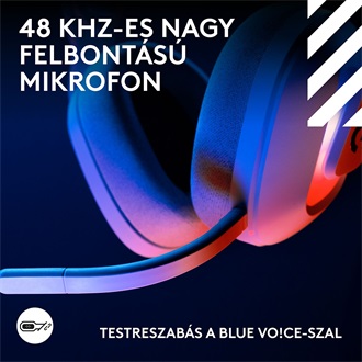 Logitech Astro A20 X gaming fejhallgató headset fehér