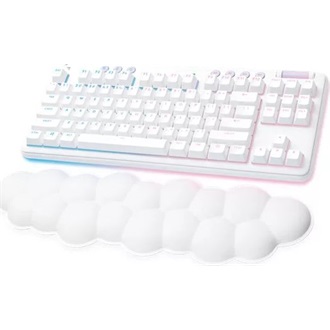 Logitech Aurora G713 TKL USB angol gaming GX Brown Tactile mechanikus billentyűzet fehér