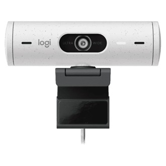 Logitech BRIO 500 webkamera (Off-white) fehér-szürke