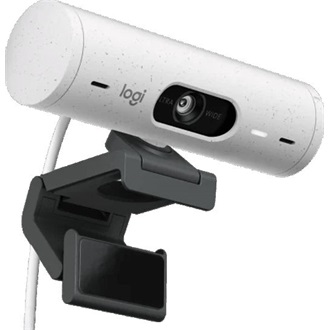 Logitech BRIO 500 webkamera (Off-white) fehér-szürke