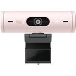 Logitech BRIO 500 webkamera (Rose) rózsaszín-szürke