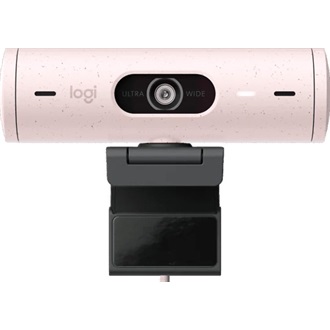 Logitech BRIO 500 webkamera (Rose) rózsaszín-szürke