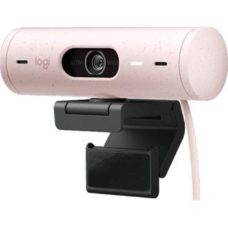Logitech BRIO 500 webkamera (Rose) rózsaszín-szürke
