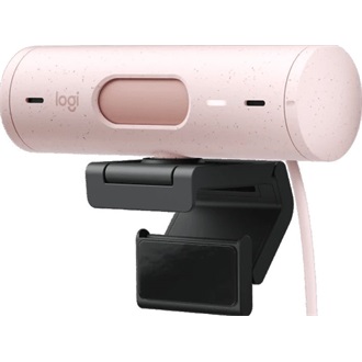 Logitech BRIO 500 webkamera (Rose) rózsaszín-szürke