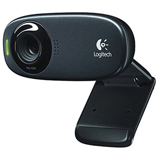 Logitech C310 webkamera fekete