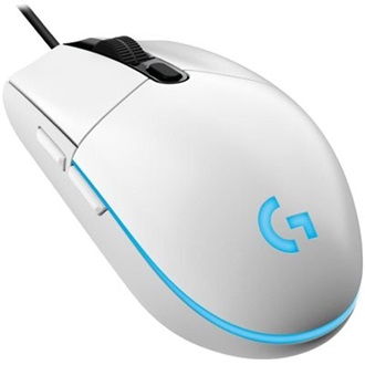 Logitech G102 LIGHTSYNC USB optikai gaming egér fehér