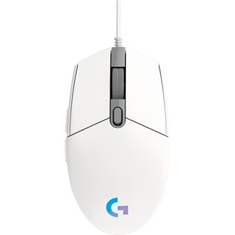 Logitech G102 LIGHTSYNC USB optikai gaming egér fehér