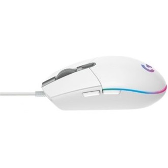 Logitech G203 LIGHTSYNC optikai USB gaming egér fehér