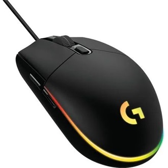 Logitech G203 LIGHTSYNC USB optikai gaming egér fekete
