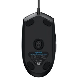 Logitech G203 LIGHTSYNC USB optikai gaming egér fekete