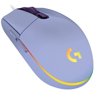 Logitech G203 optikai USB gaming egér lila