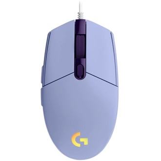 Logitech G203 optikai USB gaming egér lila