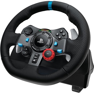 Logitech G29 Driving Force Racing + G435 USB-C kormány játékvezérlő + headset fekete