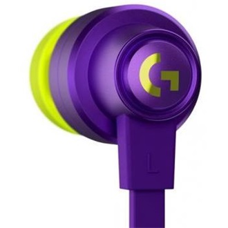 Logitech G333 gaming fülhallgató headset lila
