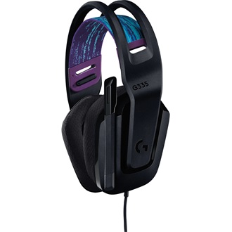 Logitech G335 gaming fejhallgató headset fekete