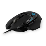 Logitech G502 optikai USB gaming egér fekete