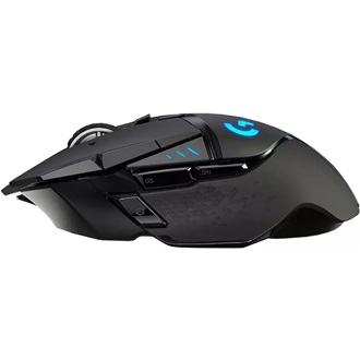 Logitech G502 Lightspeed optikai vezeték nélküli gaming egér fekete