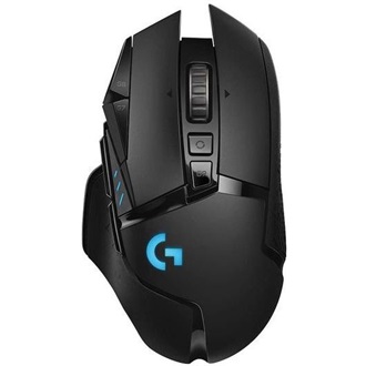 Logitech G502 Lightspeed optikai vezeték nélküli gaming egér fekete